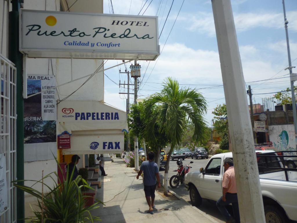 Hotel Puerto Piedra Пуэрто-Эскондидо Экстерьер фото